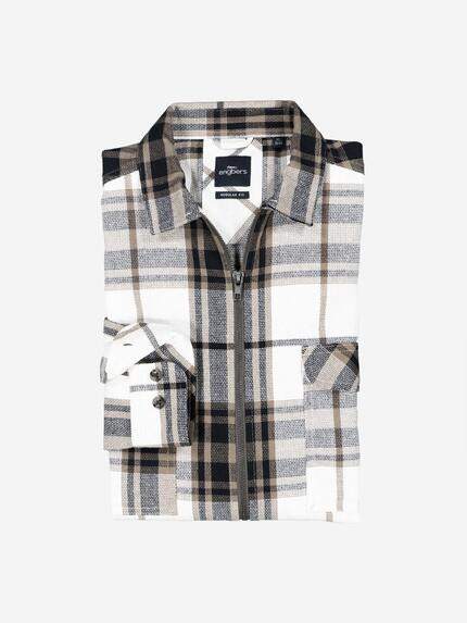 engbers Herren Overshirt kariert Braunbeige 38178 engbers Herren Overshirt kariert Braunbeige 38178