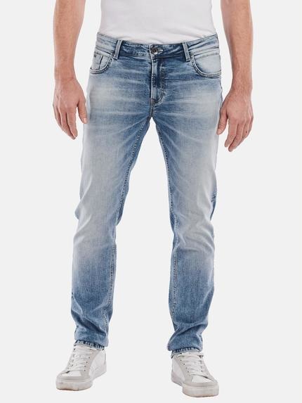 engbers Super-Stretch-Jeans slim fit Hellblau