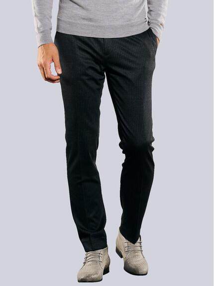 emilio adani Anzug-Hose slim fit Saphirblau