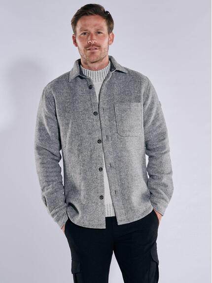 ENGBERS GERMANY Herren Overshirt mit wertigem Schafswollanteil Anthrazit 37873 ENGBERS GERMANY Herren Overshirt mit wertigem Schafswollanteil Anthrazit 37873