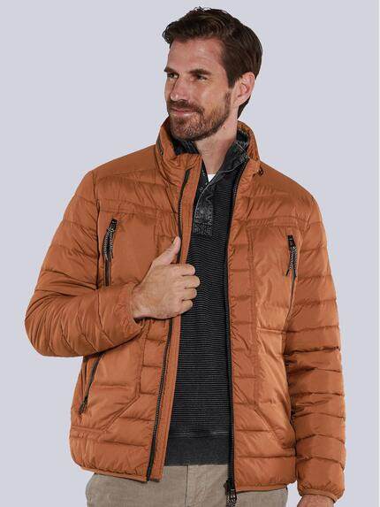 engbers Herren Steppjacke regular Orange 35427 engbers Herren Steppjacke regular Orange 35427