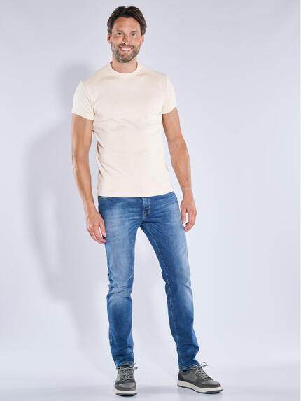 engbers Herren Basic-Shirt "My Favorite" organic Beige 39262 engbers Herren Basic-Shirt "My Favorite" organic Beige 39262