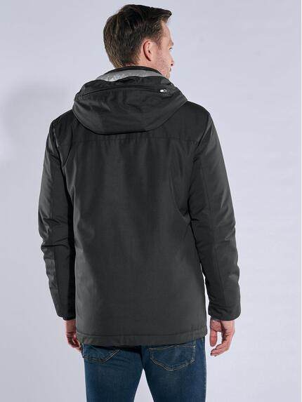 engbers Herren Funktionsjacke mit abnehmbarer Kapuze Schwarz 39251 engbers Herren Funktionsjacke mit abnehmbarer Kapuze Schwarz 39251