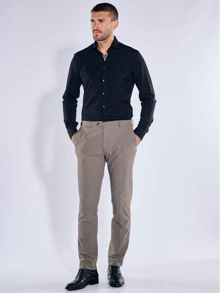 emilio adani Herren Anzug-Hose aus italienischem Garn Beige 39135 emilio adani Herren Anzug-Hose aus italienischem Garn Beige 39135