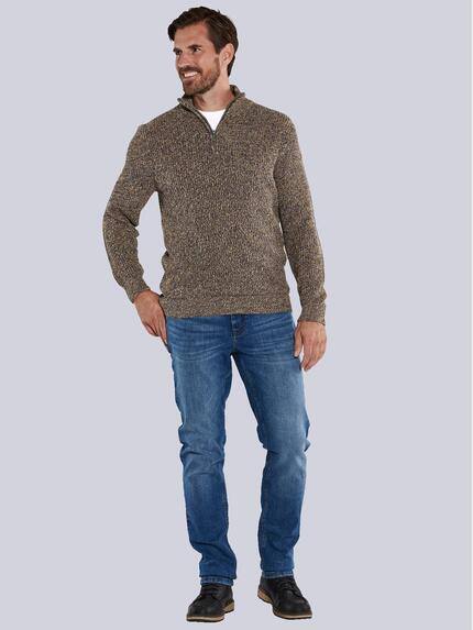 engbers Herren Pullover mit Troyerkragen Mehrfarbig 35551 engbers Herren Pullover mit Troyerkragen Mehrfarbig 35551