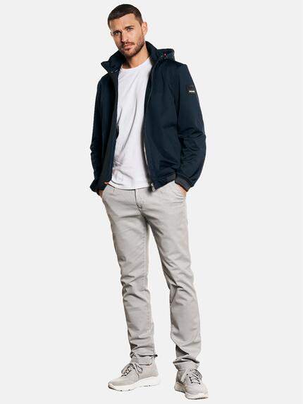 emilio adani Herren Jacke mit Bündchen Blau 32567