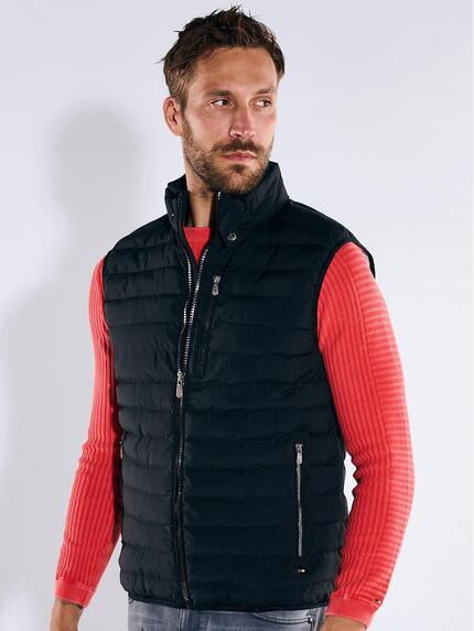 emilio adani Herren Steppweste regular Schwarz 36250 emilio adani Herren Steppweste regular Schwarz 36250