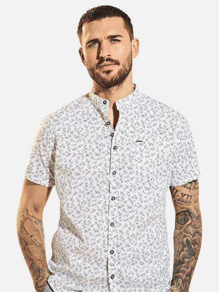 emilio adani Herren Hemd kurzarm Weiß 32238 emilio adani Herren Hemd kurzarm Weiß 32238