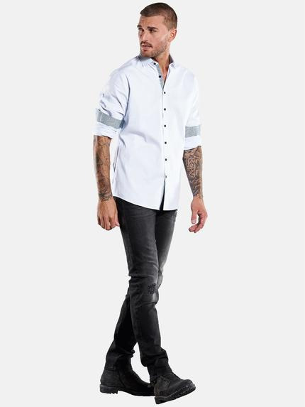 emilio adani Herren Langarm-Hemd "My Favorite" Blau 36204 emilio adani Herren Langarm-Hemd "My Favorite" Blau 36204