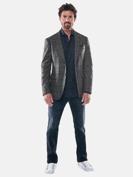 ENGBERS GERMANY Herren Kombistarkes Sakko Anthrazit 30625 ENGBERS GERMANY Herren Kombistarkes Sakko Anthrazit 30625