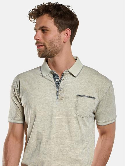 engbers Herren Polo-Shirt gestreift Weiß 33138 engbers Herren Polo-Shirt gestreift Weiß 33138