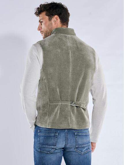 emilio adani Herren Sakko-Weste mit Zipper Mint 39387 emilio adani Herren Sakko-Weste mit Zipper Mint 39387