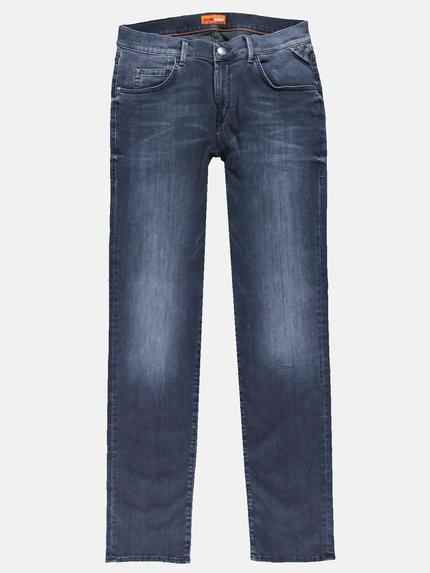 emilio adani Herren Super-Stretch Jeans Slim Fit Marineblau 32017