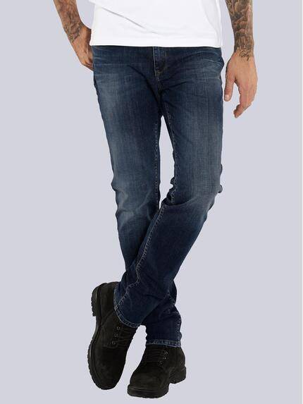 emilio adani Super-Stretch-Jeans slim fit Brilliantblau