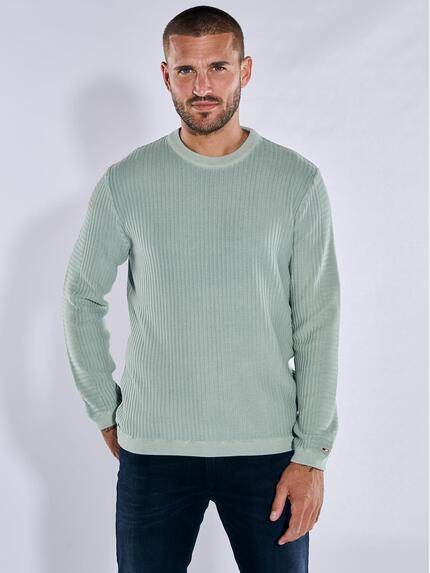 emilio adani Pullover strukturiert Mint
