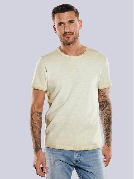 emilio adani T-Shirt regular Braunbeige