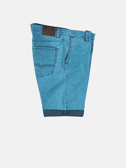 engbers Herren Doppelt gefärbte Shorts mit komfortablem Elasthananteil Cyanblau 29830 engbers Herren Doppelt gefärbte Shorts mit komfortablem Elasthananteil Cyanblau 29830