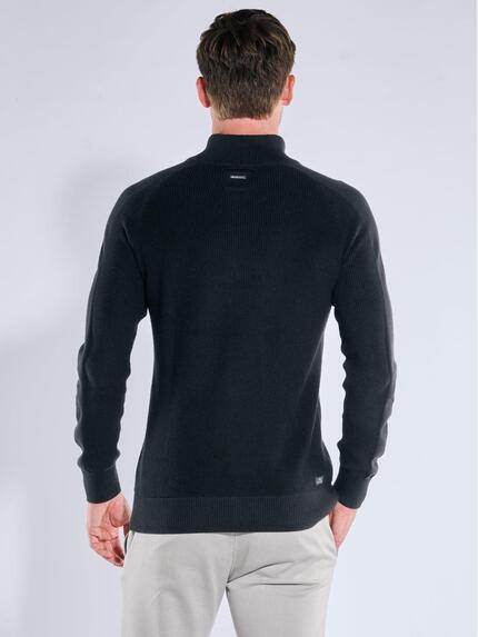 engbers Herren Pullover mit Troyerkragen Schwarz 39450 engbers Herren Pullover mit Troyerkragen Schwarz 39450