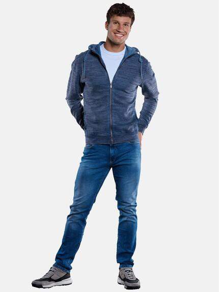 engbers Herren Sweatjacke mit Kapuze Indigoblau 33392 engbers Herren Sweatjacke mit Kapuze Indigoblau 33392