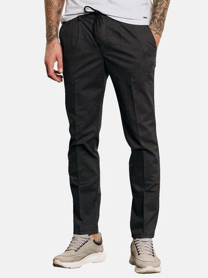 emilio adani Baumwoll-Hose mit Comfort-Stretch-Anteil Anthrazit