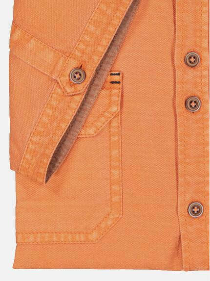 engbers Herren Kurzarm-Hemd regular Orange 36870 engbers Herren Kurzarm-Hemd regular Orange 36870