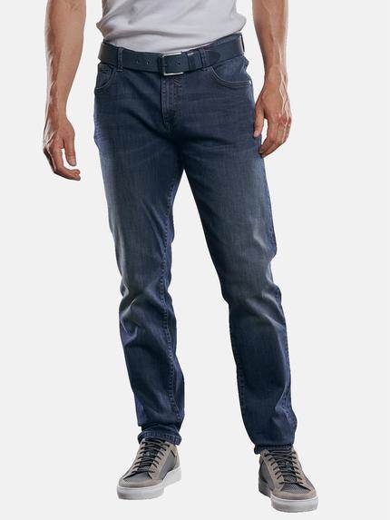 engbers Jeans 5-Pocket Superstretch Indigoblau