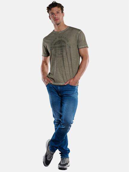 engbers Herren T-Shirt mit Print Braunbeige 33407 engbers Herren T-Shirt mit Print Braunbeige 33407