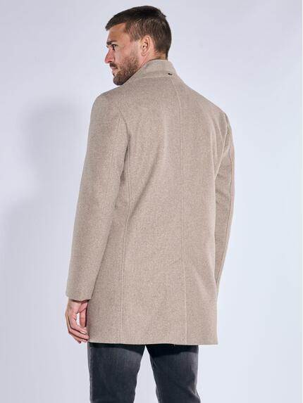 emilio adani Herren Mantel mit heraustrennbarem Inlet Hellbraun 39388 emilio adani Herren Mantel mit heraustrennbarem Inlet Hellbraun 39388