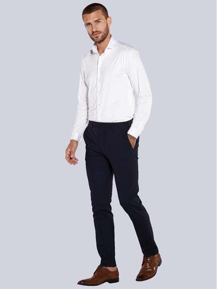 emilio adani Herren Anzug-Hose slim fit Blau 36383 emilio adani Herren Anzug-Hose slim fit Blau 36383