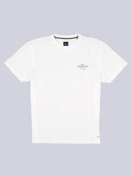 engbers Herren Rundhals T-Shirt Reinweiss 40849