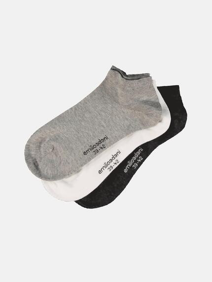 emilio adani Sneakersocken Kieselgrau