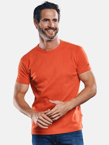 engbers Souveränes Basic T-Shirt aus der "My Favorite" Kollektion Orange