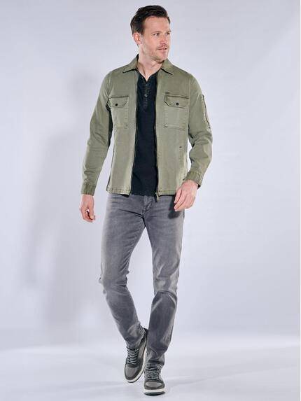 engbers Herren Overshirt aus kernigem Twill Khaki 40043 engbers Herren Overshirt aus kernigem Twill Khaki 40043