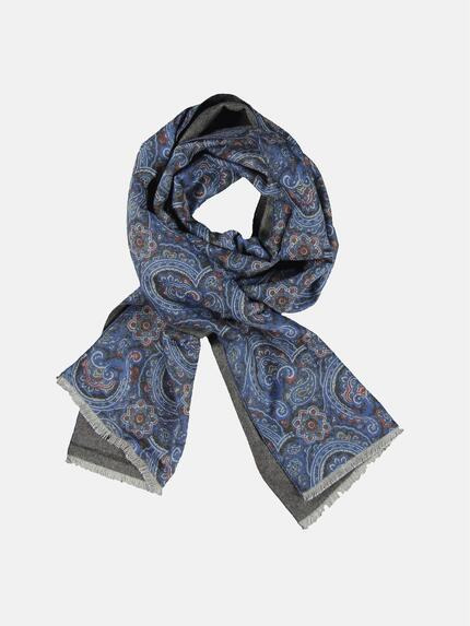 emilio adani Schal im Paisleydesign Indigoblau