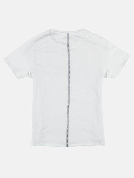 emilio adani Herren Rundhals T-Shirt Weiß 25858 emilio adani Herren Rundhals T-Shirt Weiß 25858