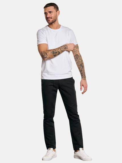 emilio adani Herren Chino mit Leinen-Anteil Grau 33160 emilio adani Herren Chino mit Leinen-Anteil Grau 33160
