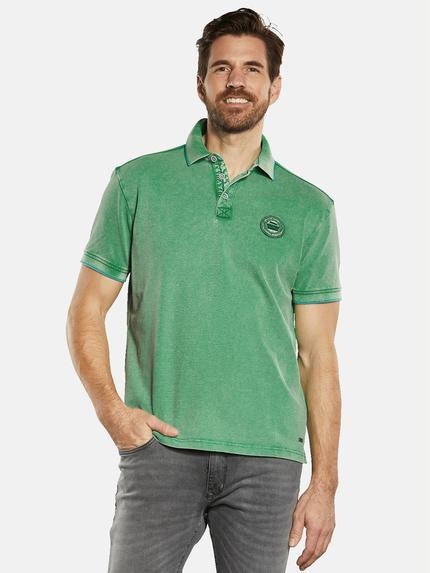 engbers Polo-Shirt uni Grasgruen