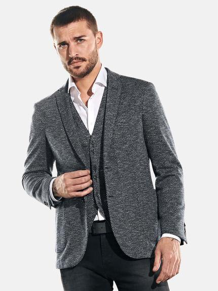 emilio adani Jersey-Sakko Indigoblau