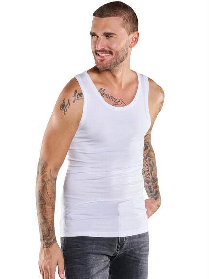 emilio adani Tank-Top uni Reinweiss