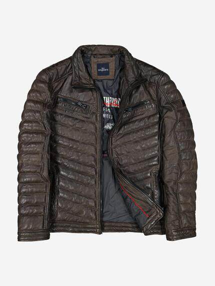 engbers Herren Lederjacke regular Braun 37423 engbers Herren Lederjacke regular Braun 37423