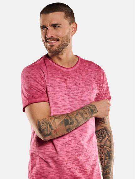 emilio adani Herren T-Shirt gestreift Violett 33024 emilio adani Herren T-Shirt gestreift Violett 33024