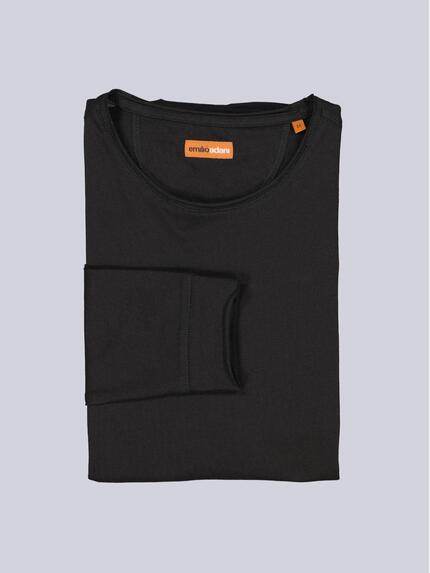 emilio adani Herren Langarm-Shirt "My Favorite" Schwarz 33483 emilio adani Herren Langarm-Shirt "My Favorite" Schwarz 33483