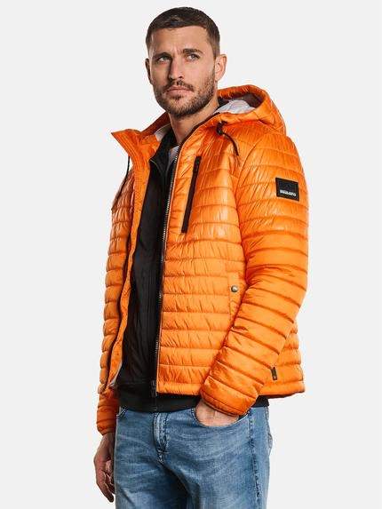 emilio adani Steppjacke mit Kapuze Rostorange