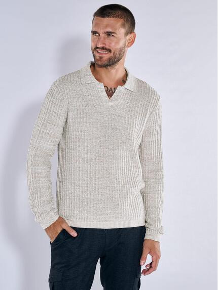 emilio adani Pullover strukturiert Beige