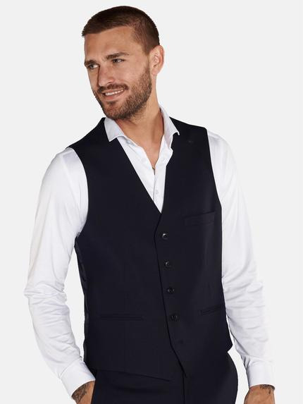 emilio adani Herren Sakko-Weste slim fit Blau 36384 emilio adani Herren Sakko-Weste slim fit Blau 36384