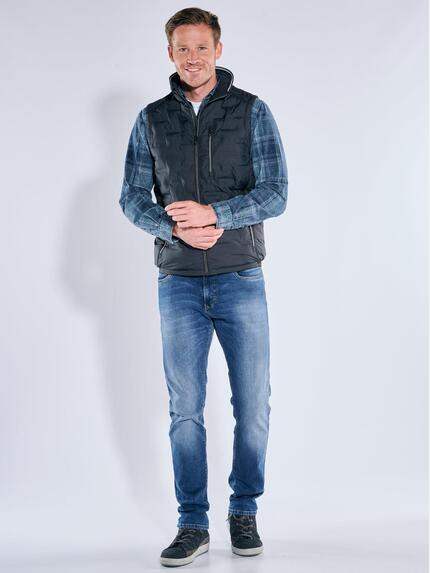 engbers Herren Weste mit Sorona-Füllung Saphirblau 39097 engbers Herren Weste mit Sorona-Füllung Saphirblau 39097