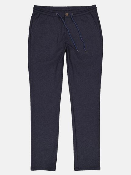 engbers Herren Chino aus Jersey Saphirblau 33329