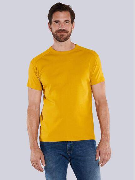 engbers Basic-Shirt "My Favorite" organic Safrangelb