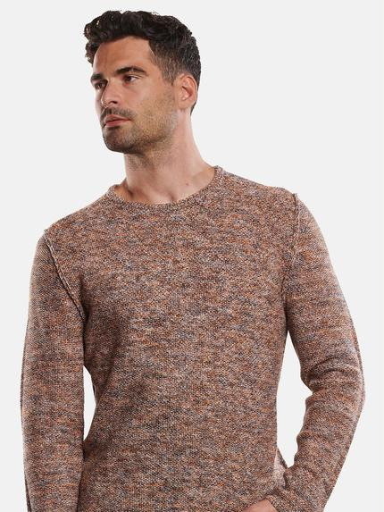 engbers Herren Pullover gemustert Dunkelorange 32417 engbers Herren Pullover gemustert Dunkelorange 32417