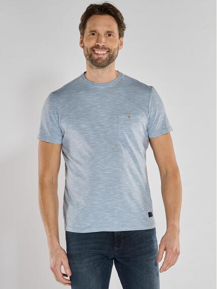 engbers T-Shirt regular Hellblau